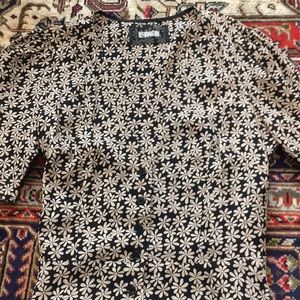 Reformation Short Sleeve Blouse